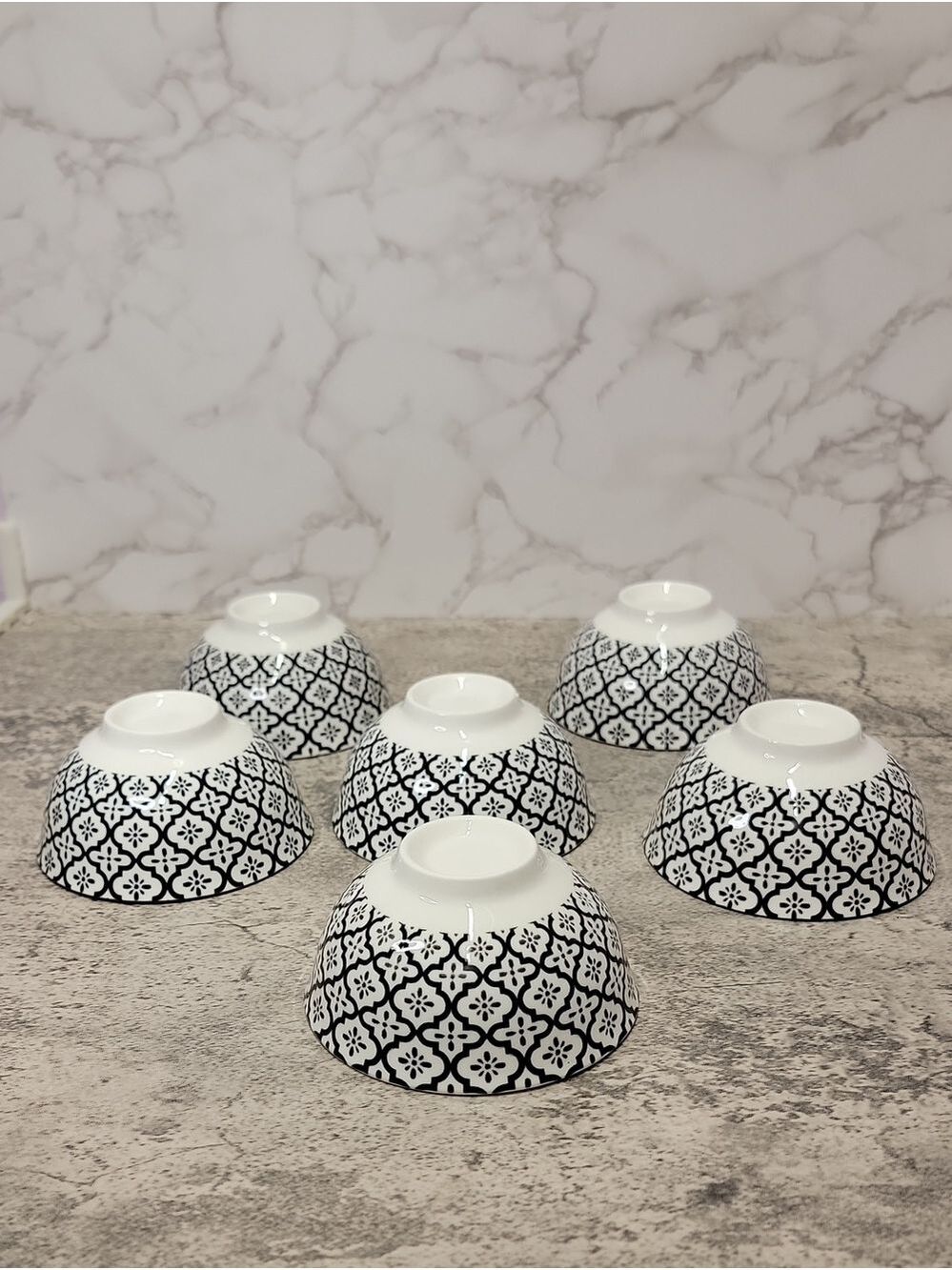 Set of six colorful bowls - Picture 6 of 14